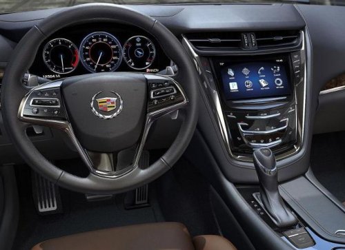 The dash of the 2014 Cadillac CTS | Torque News